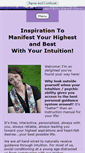 Mobile Screenshot of manifestintuition.com